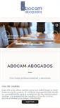 Mobile Screenshot of abocamabogados.com